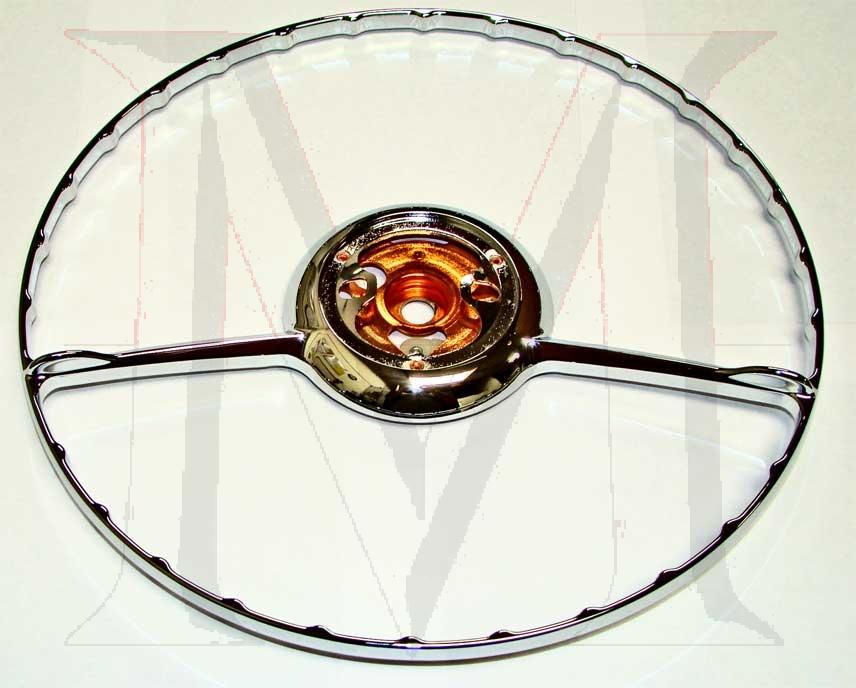 CHROME HORN RING