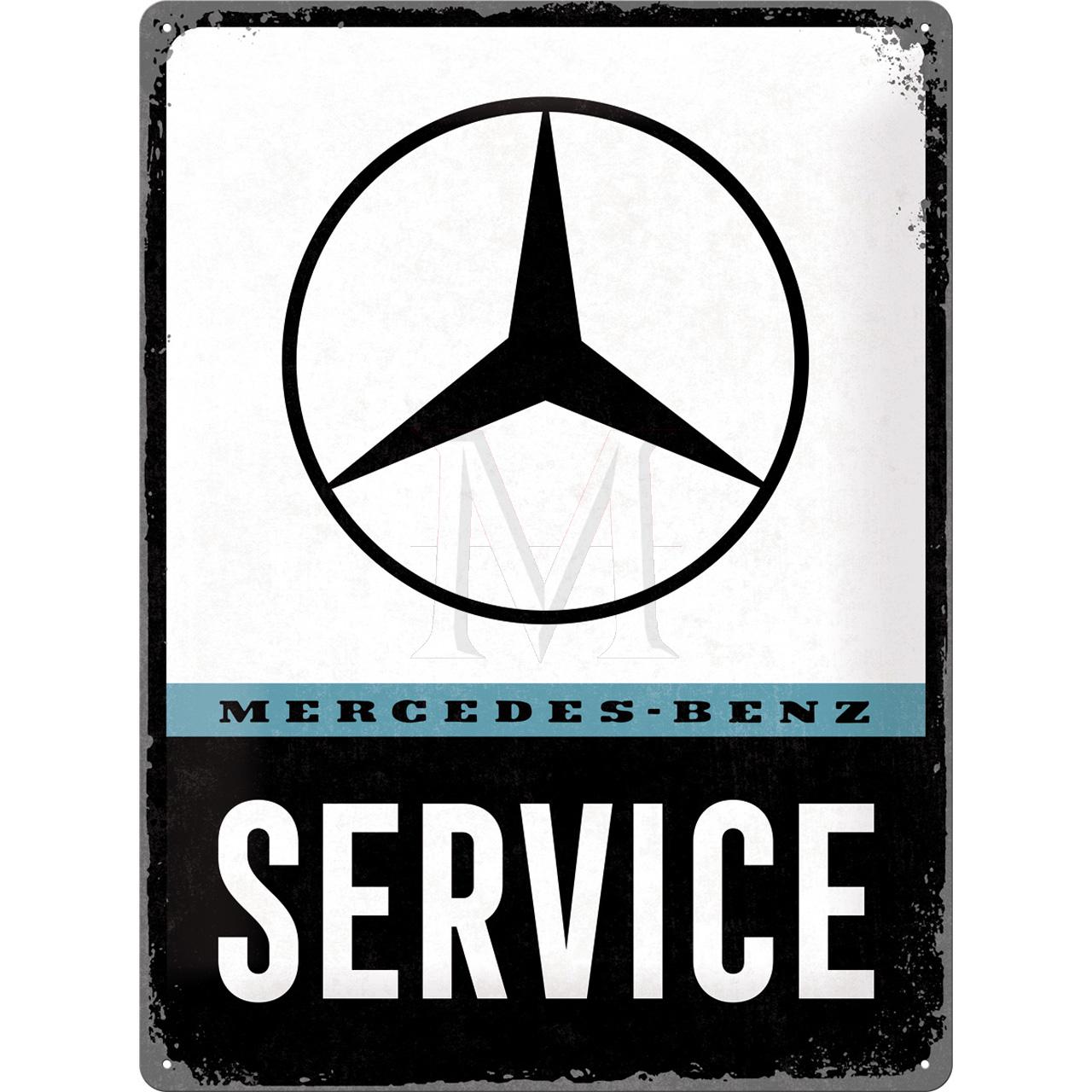 Mercedes-Benz Tin Sign Service