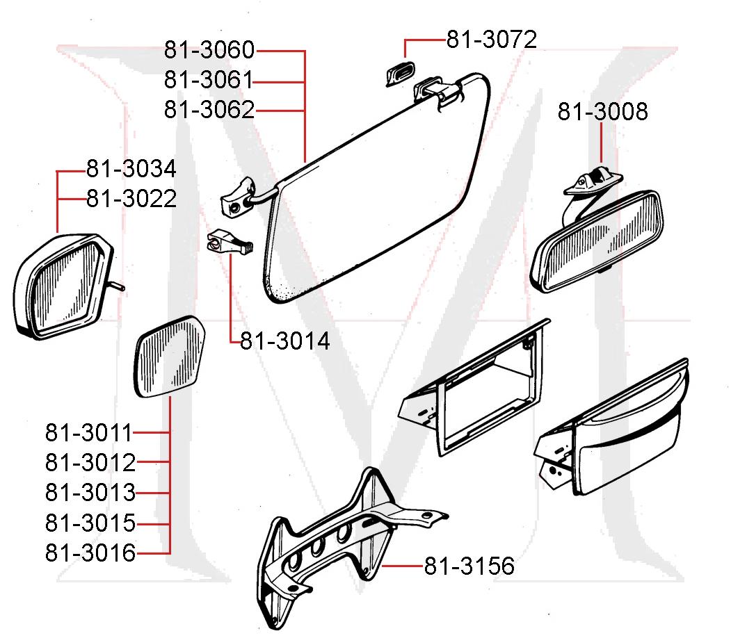 OUTSIDE MIRROR HANDLE KIT
