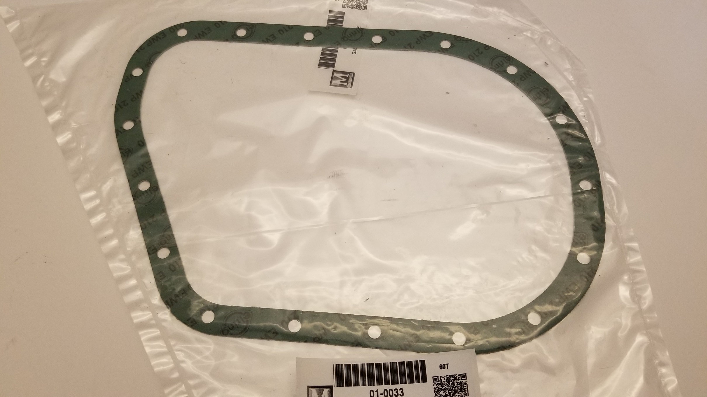 190SL GASKET -  SIDE COVER PLATE