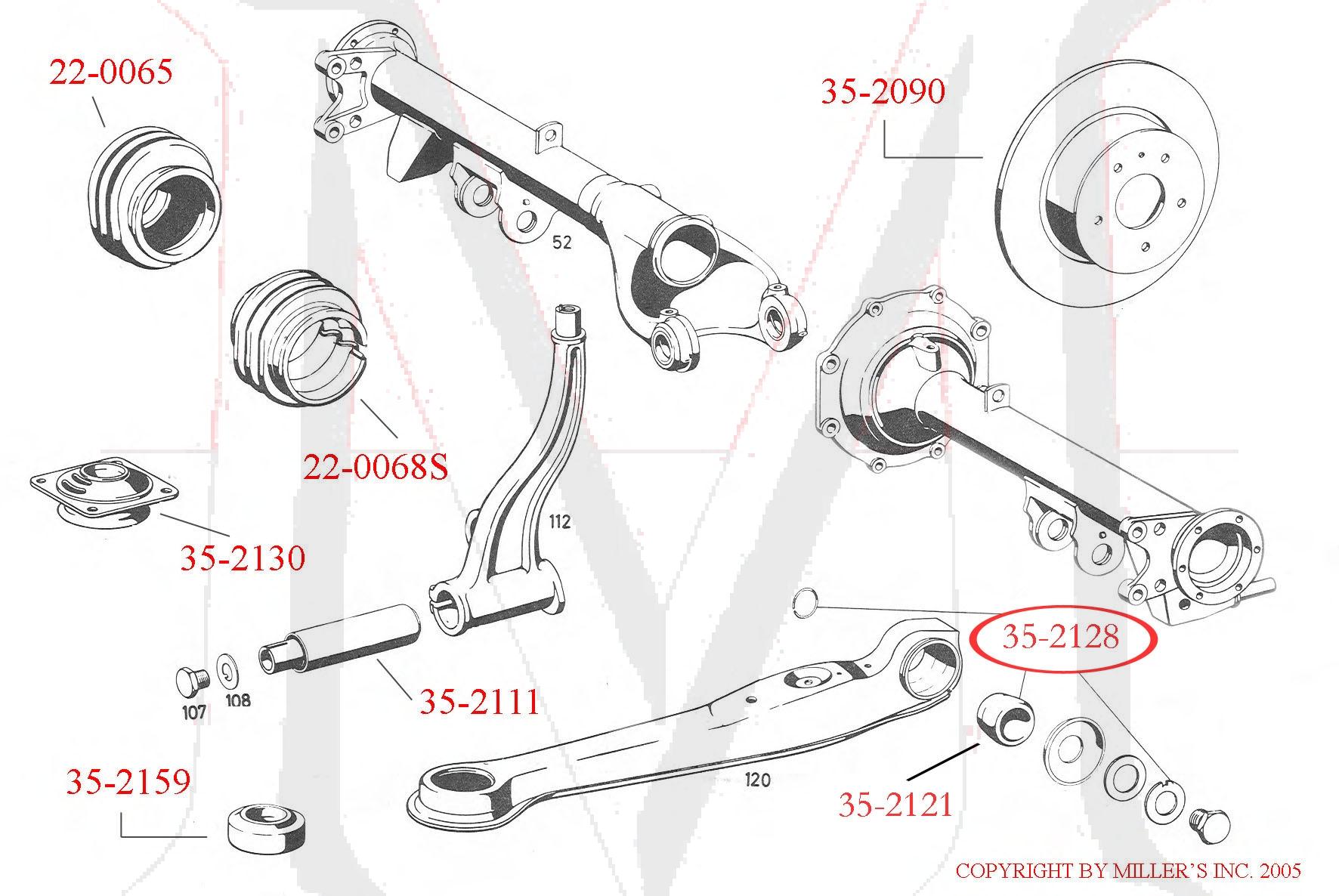 THRUST ARM BUSHING