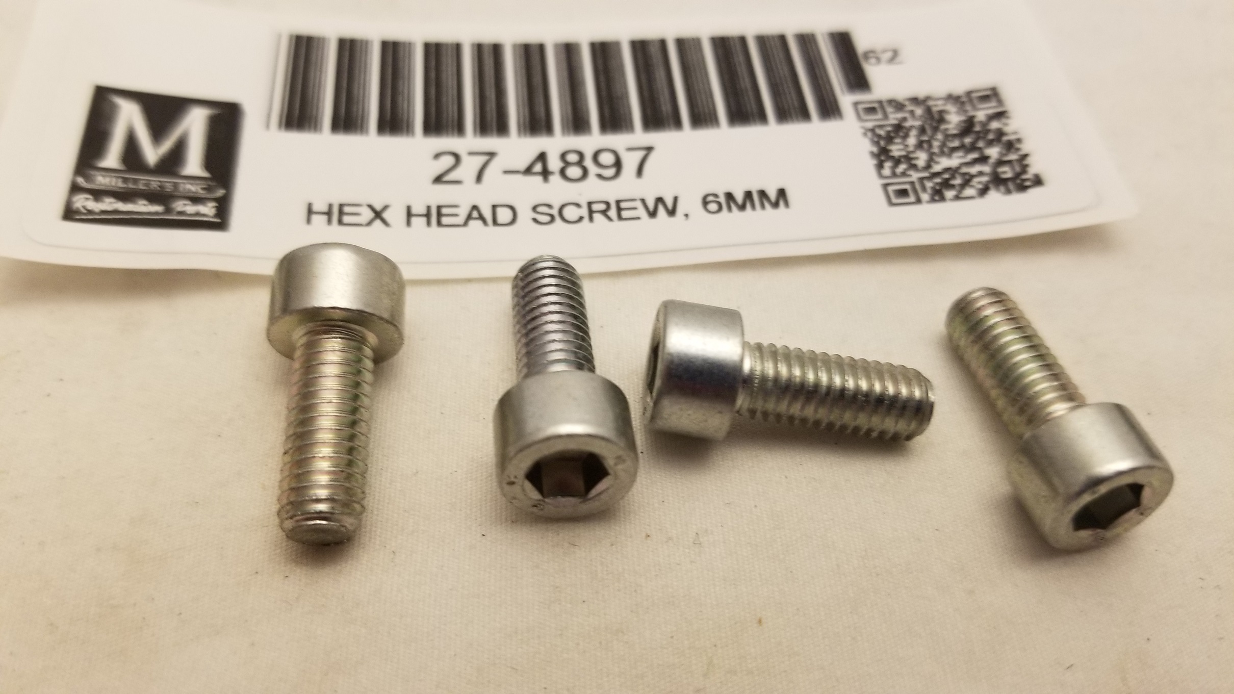 HEX HEAD SCREW, 6MM