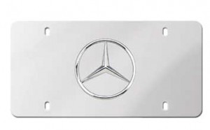 POLISHED S/S LICENSE PLATE