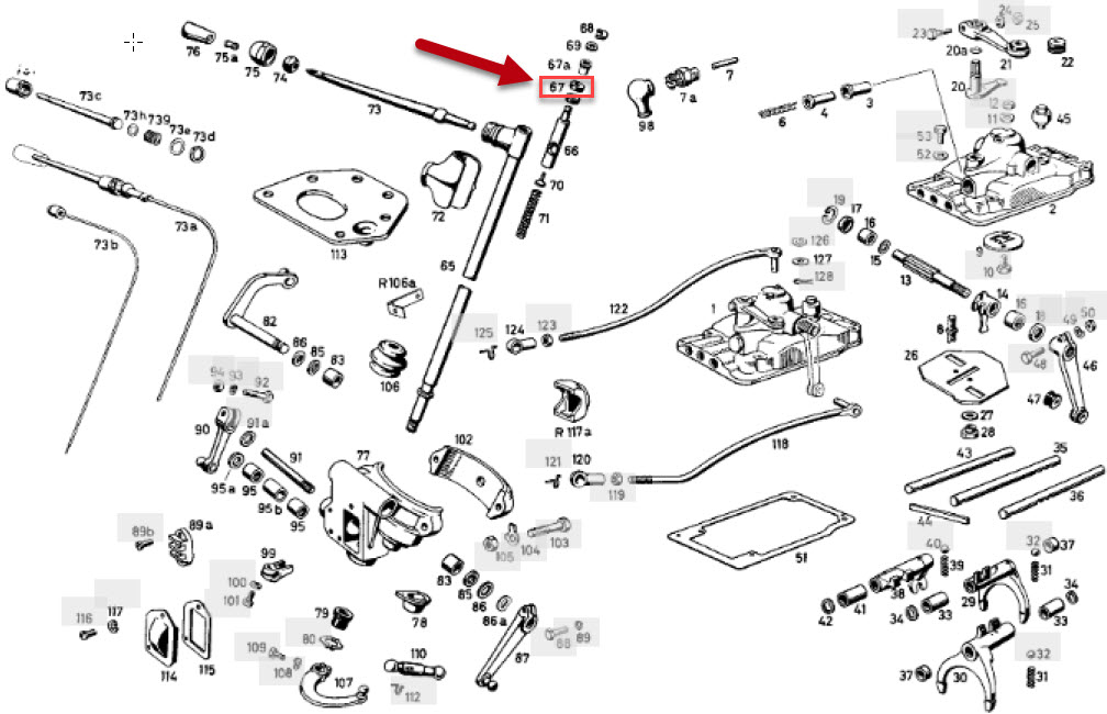 COLUMN SHIFT BUSHING