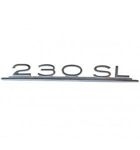 230SL TRUNK EMBLEM