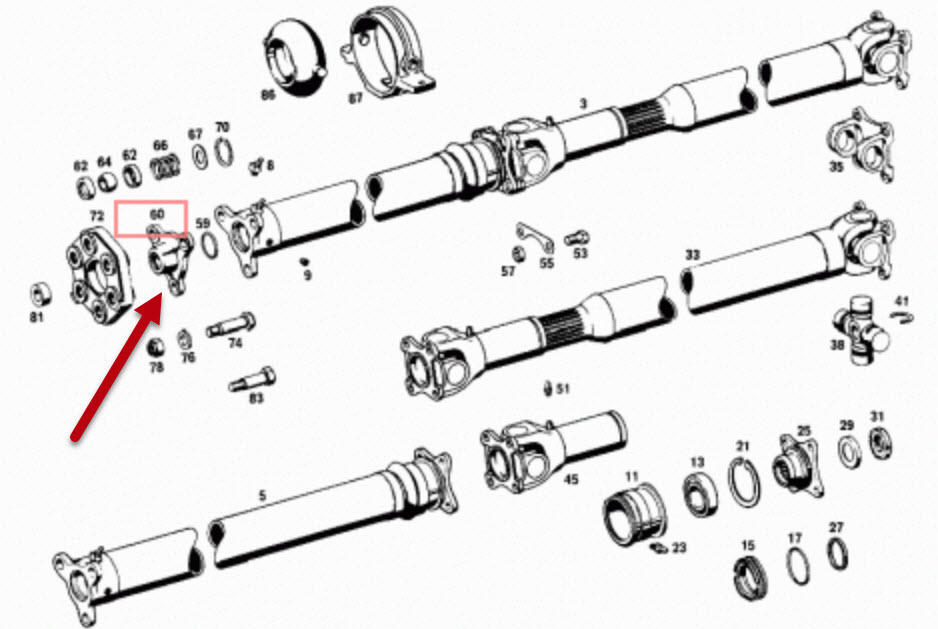 DRIVE SHAFT FLANGE