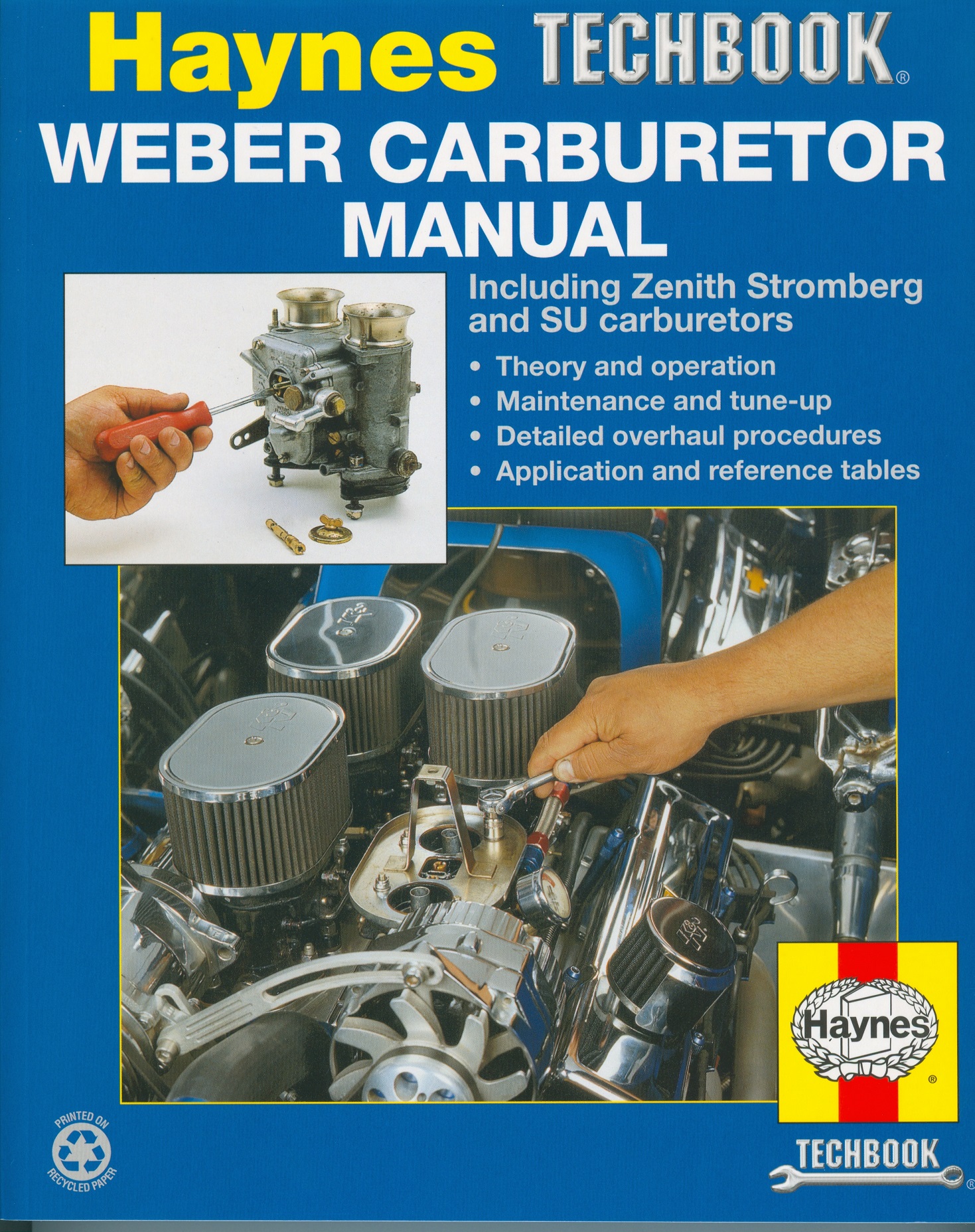 HAYNES WEBER TECHBOOK REPAIR MANUAL