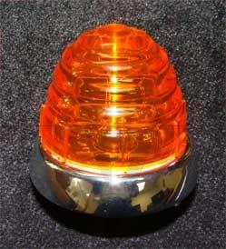 TURN SIGNAL ASSEMBLY - AMBER LENS
