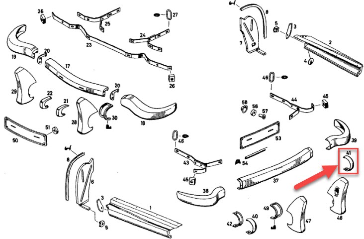 REAR BUMPER JOINT COVER