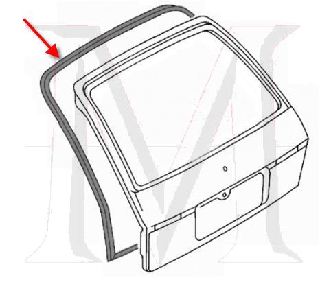 SEAL,REAR HATCH