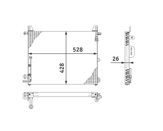 A/C CONDENSER