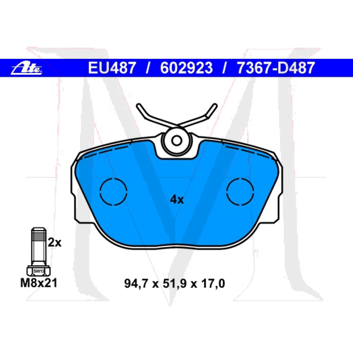 FRONT BRAKE PADS