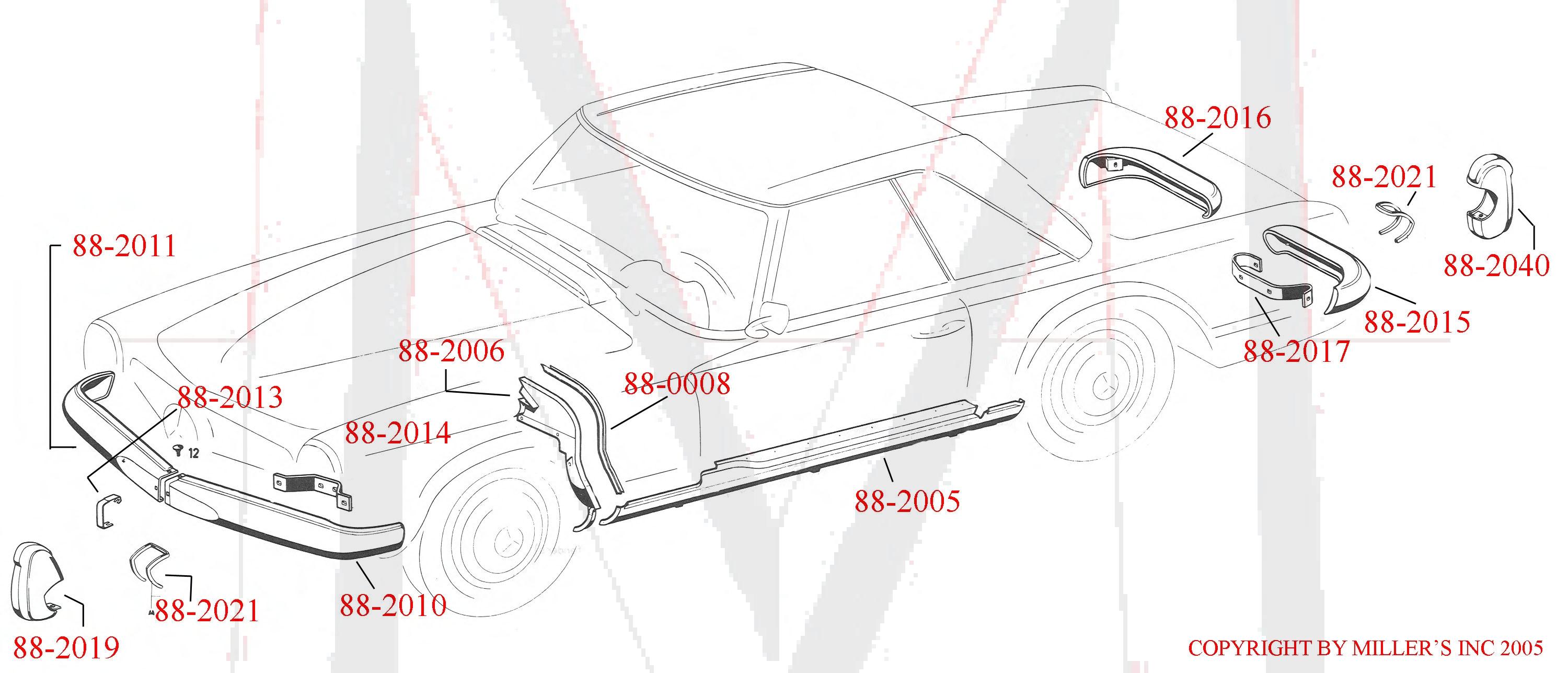 BUMPER FRONT HALF - RIGHT