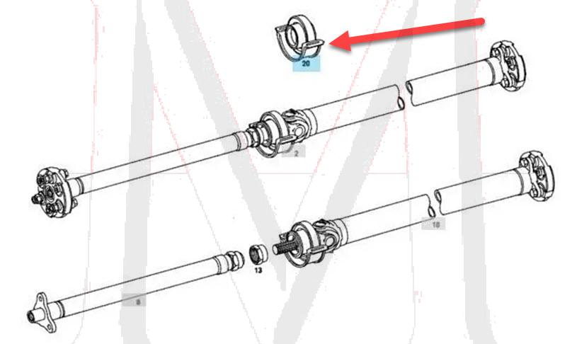 DRIVESHAFT MOUNT