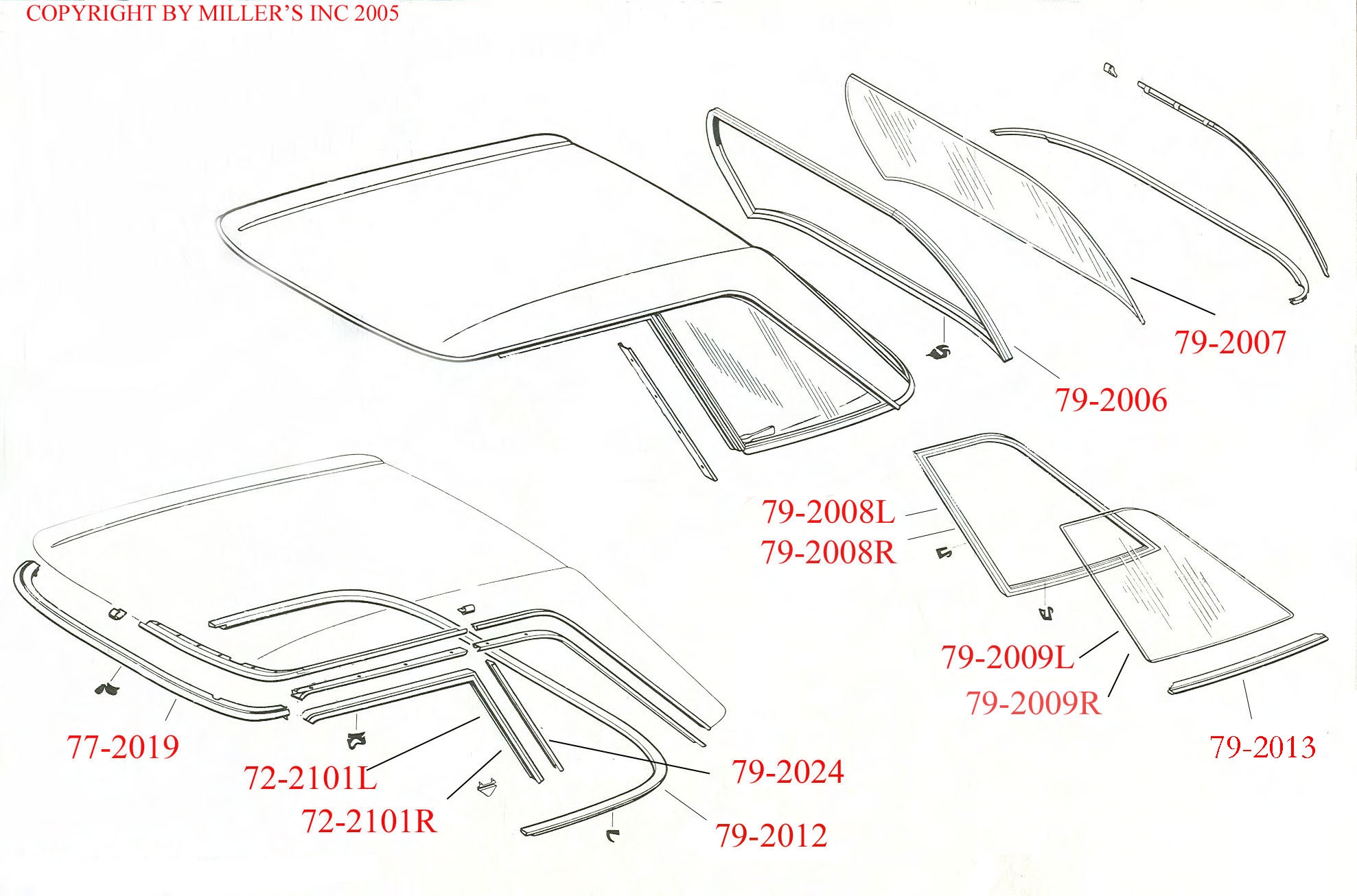 HARDTOP REAR SEAL