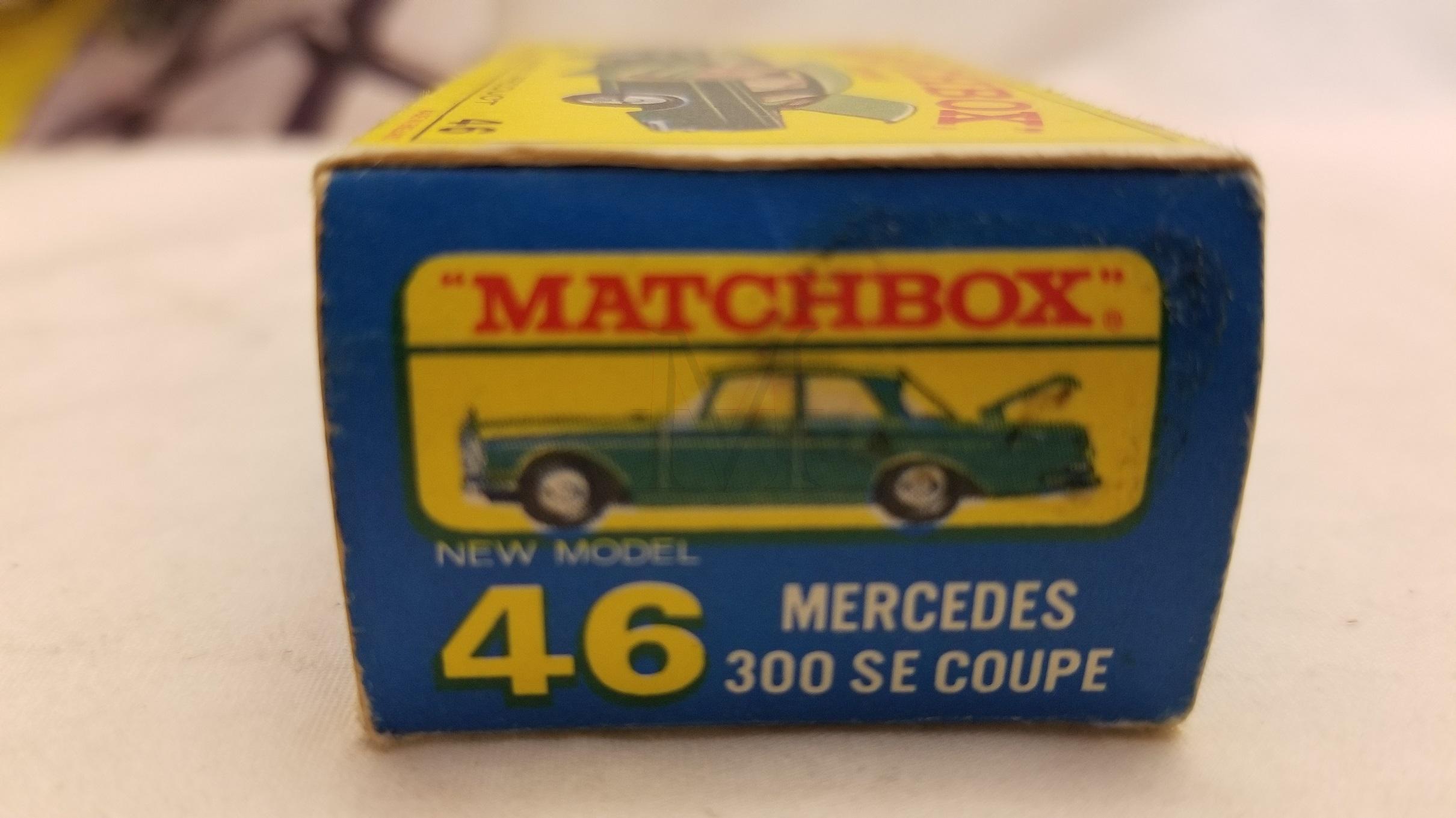 MATCHBOX 46 MERCEDES BENZ 300SE COUPE