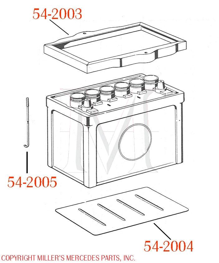 BATTERY FRAME