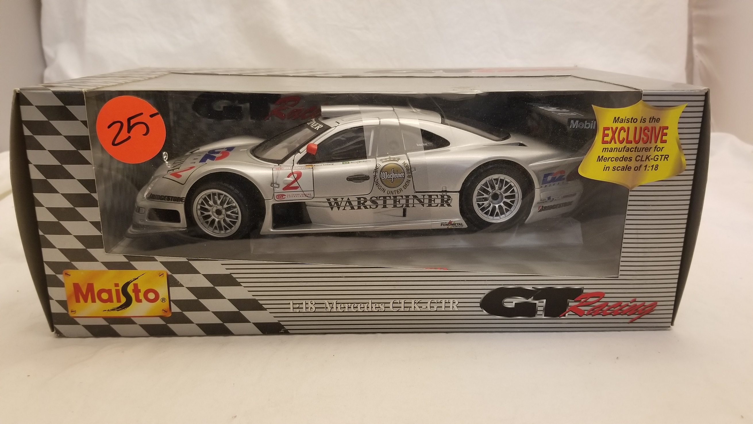 MAISTO GT RACING 1/18 CLK GTR