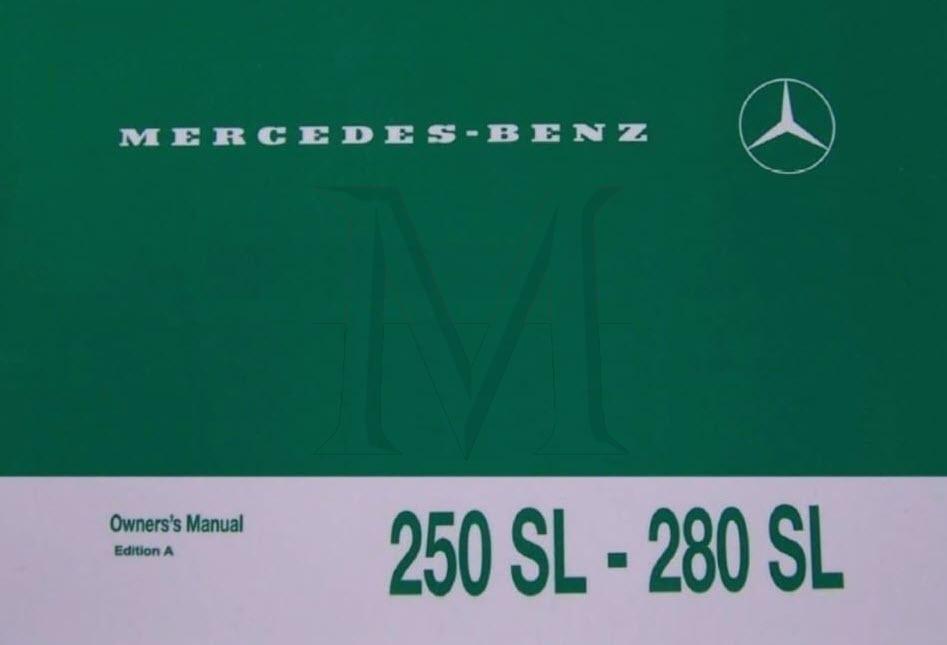 OWNERS MANUAL 250/280SL