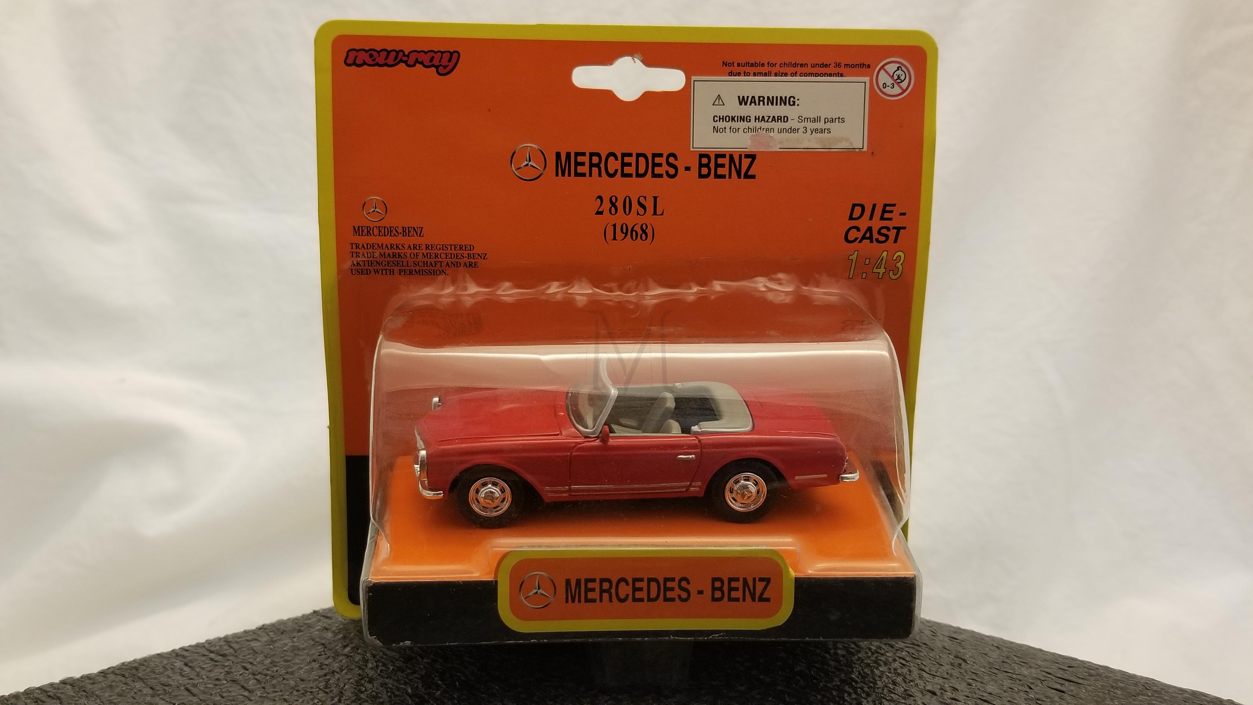 1968 MERCEDES BENZ RED 280SL
