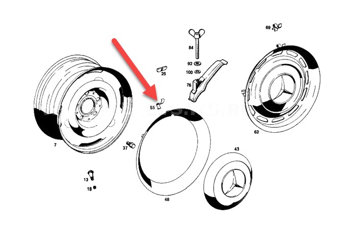 TRIM RING CLIP