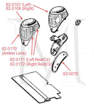 TURN SIGNAL LAMP SEAL