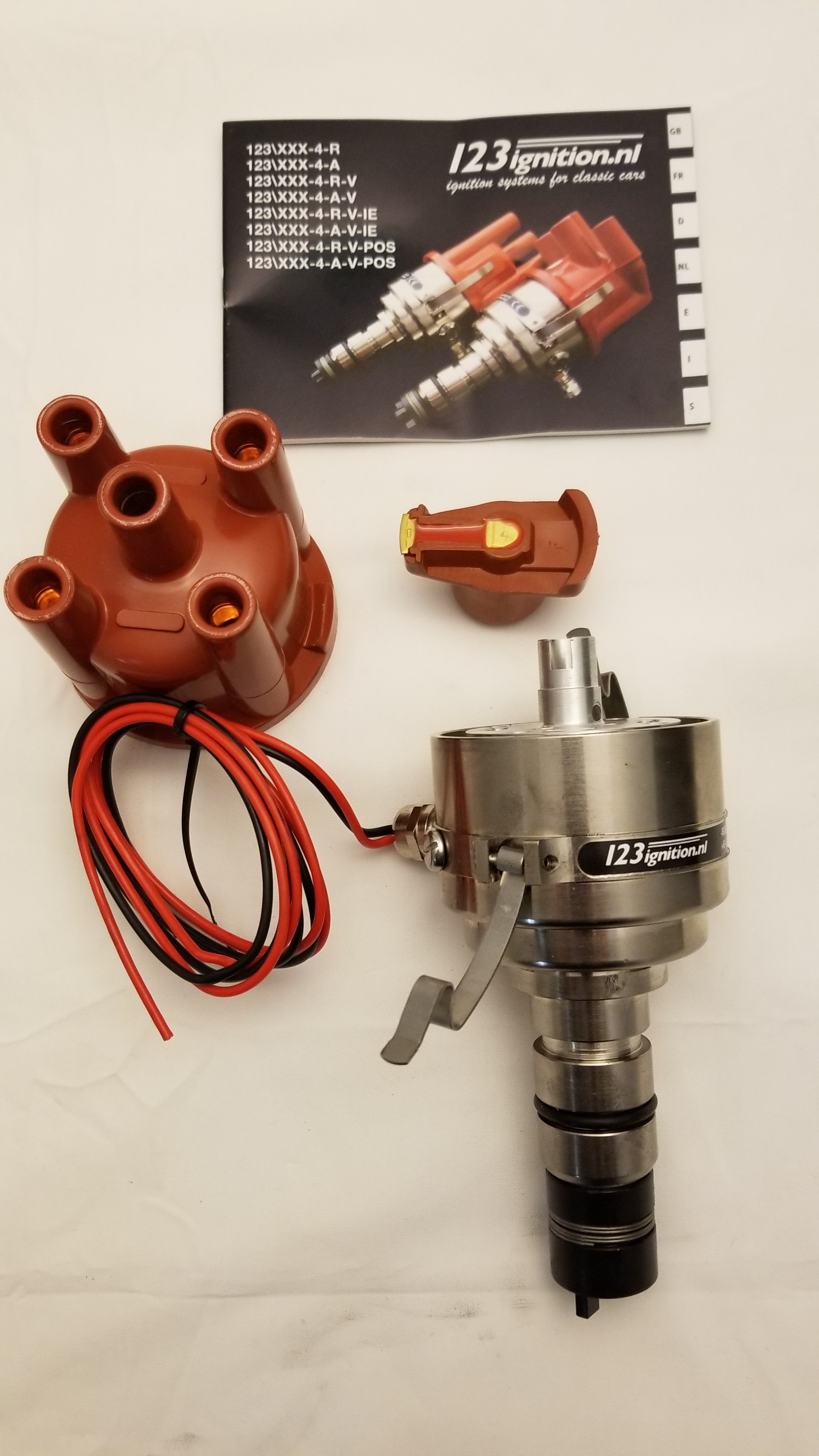 123 4CYL DISTRIBUTOR KIT W/COIL