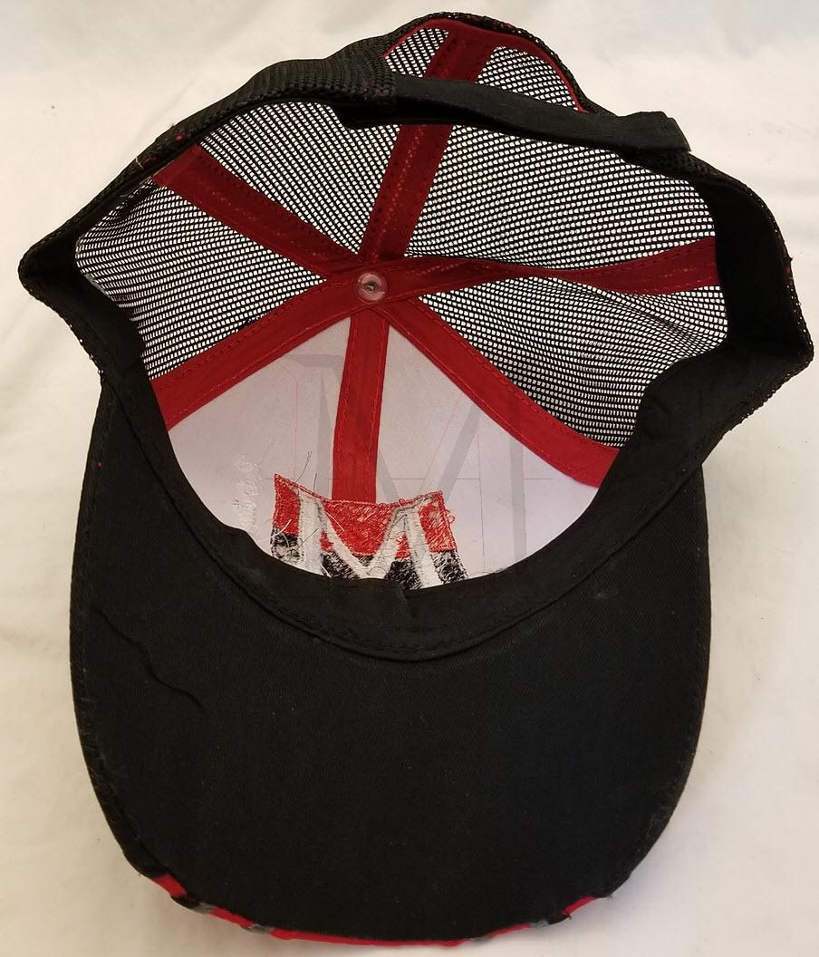 Millers Inc Hat, Red/Black