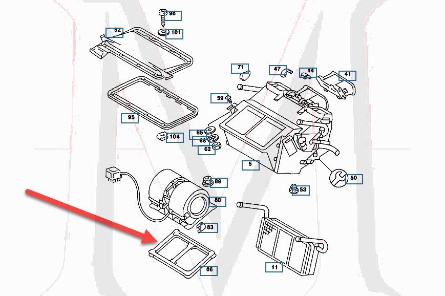 BLOWER MOTOR SEAL