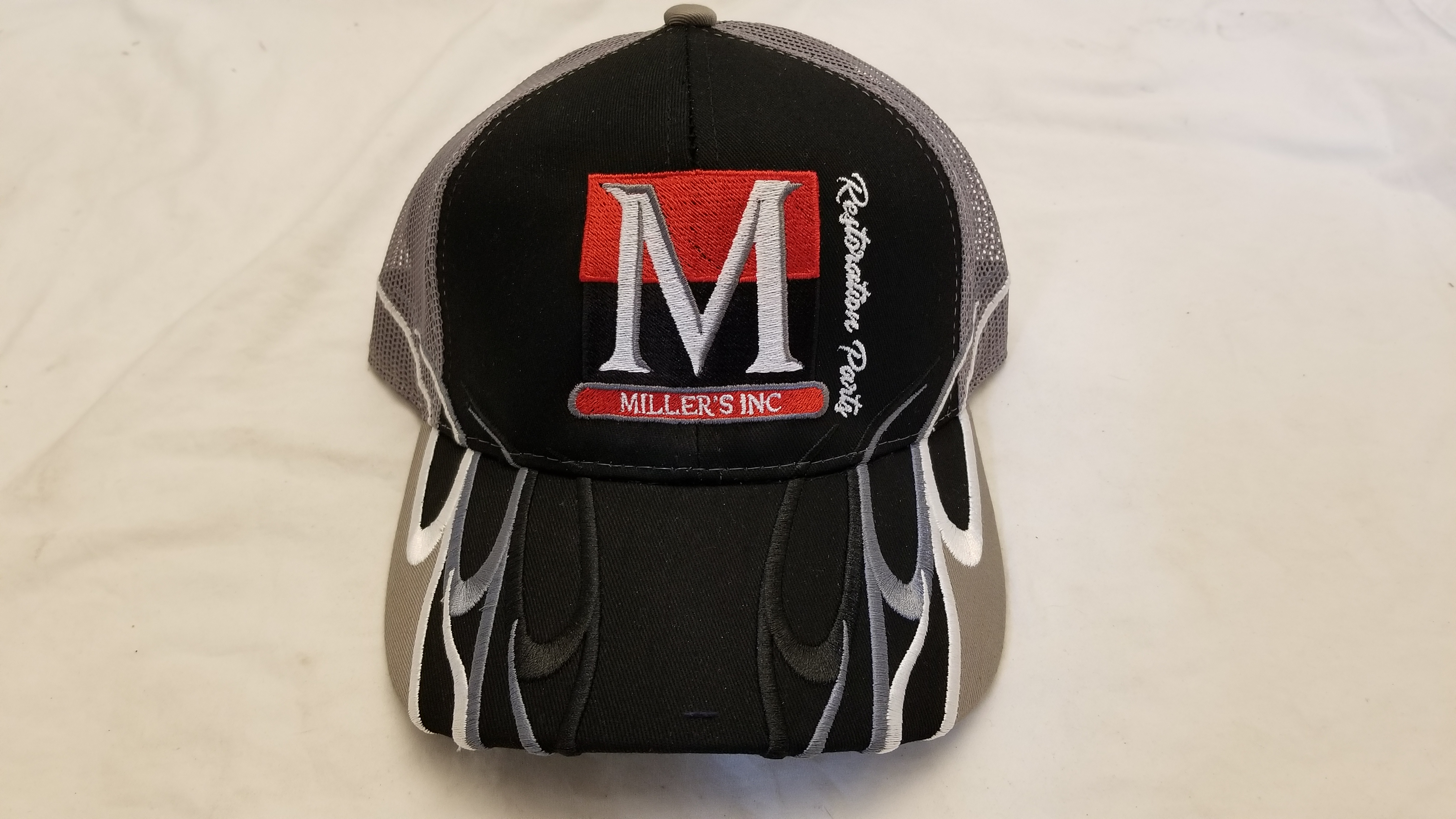 Millers Inc Hat, Grey/Black