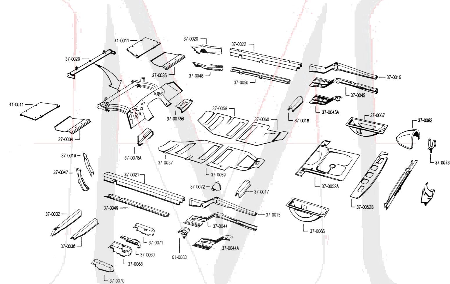 FALSE FLOOR PAN