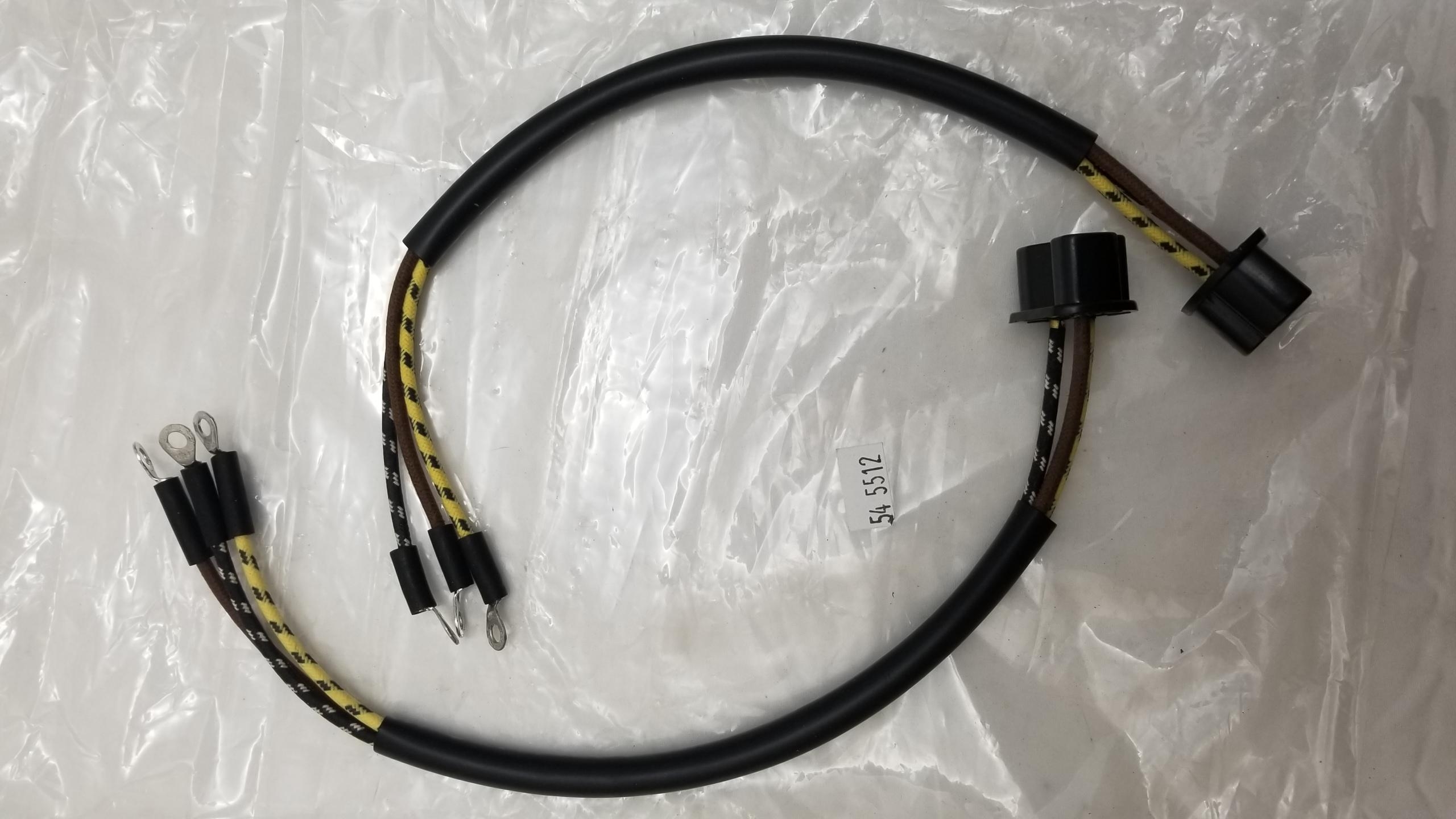 190SL WIRING HARNESS - HEADLIGHT BUCKET