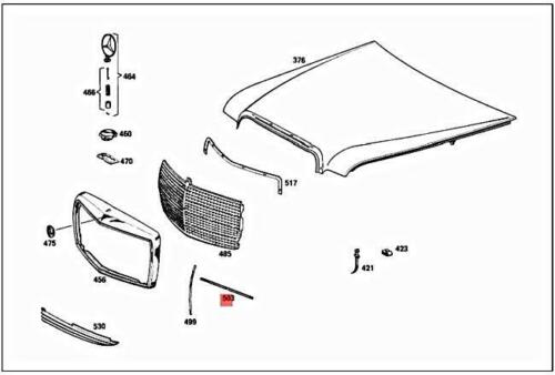 MOULDING,GRILL HORIZONTAL