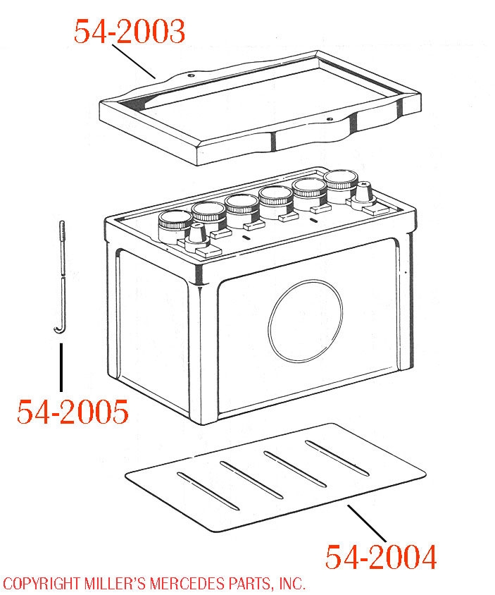 BATTERY FRAME