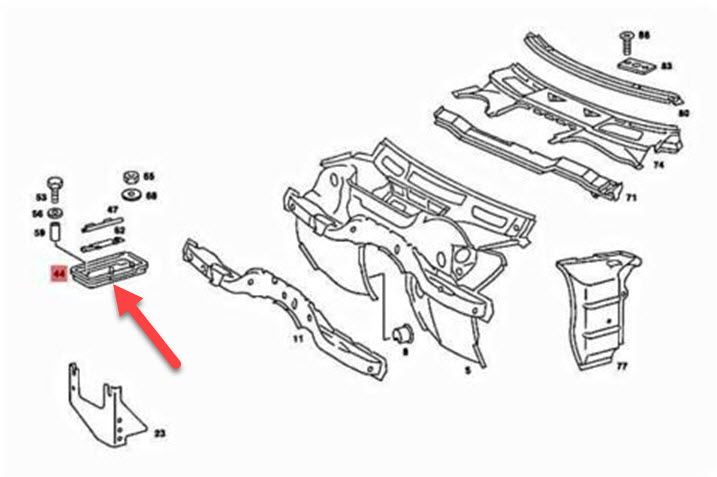 BATTERY TRAY