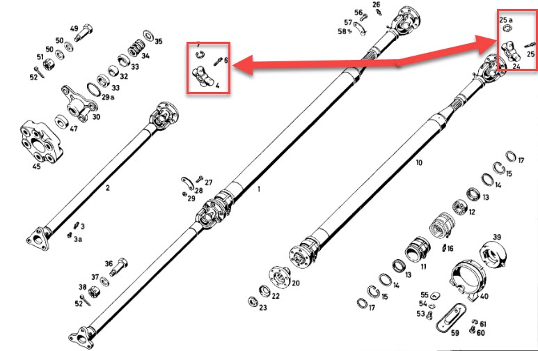 DRIVE SHAFT UNIVERSAL JOINT