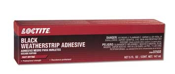 BLACK WEATHERSTRIP ADHESIVE