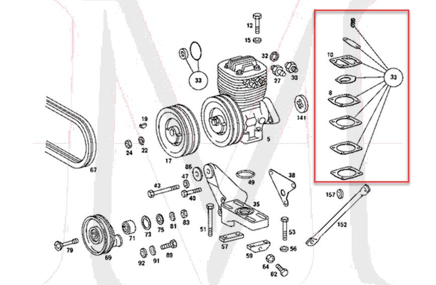 GASKET SET,C