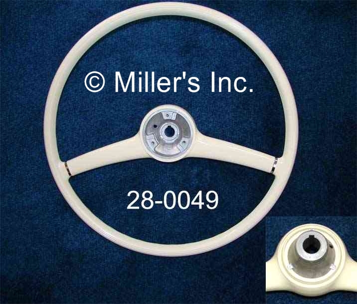 STEERING WHEEL - IVORY COLOR