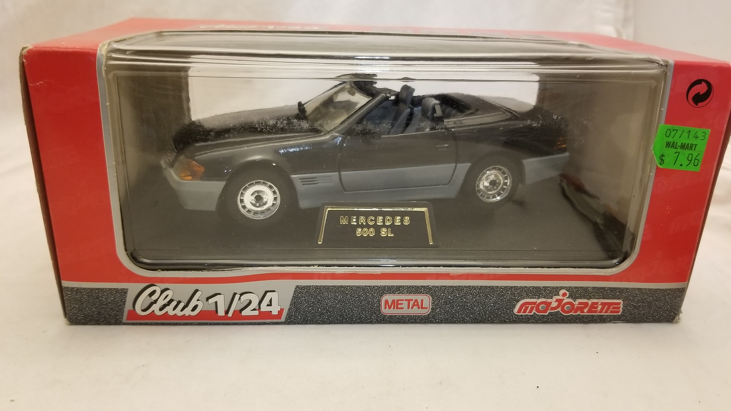 MAJORETTE 1/24 MERCEDES BENZ 500SL